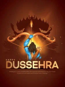 happy dussehra festival india poster 600nw 2679175403